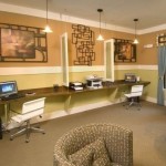 Alta Lakeshore Lofts Apartment Computer Room