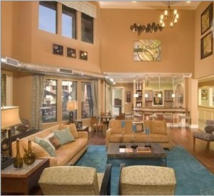 Alta Lakeshore Lofts Apartment Living Area