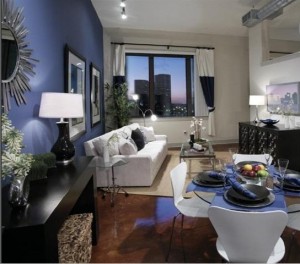 Windsor at Las Colinas Apartment Living Room