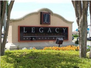 Legacy at Valley Ranch Apartment Entrance