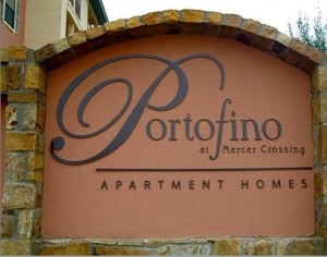 Portofino At Mercer Crossing Apartment Entrance